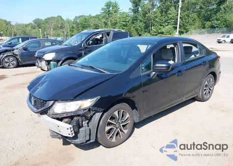 2015 Honda Civic Ex from USA, damaged, VIN 19XFB2F83FE223338